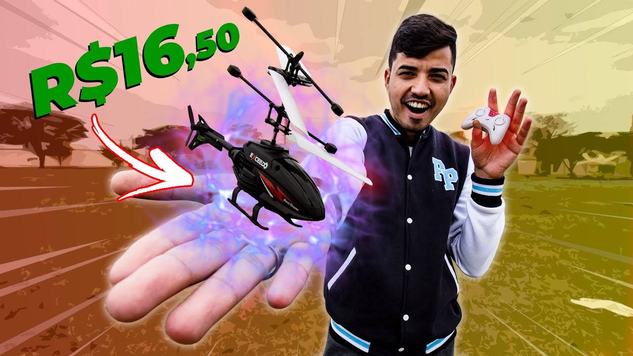 HELICÓPTERO MAIS BARATO QUE ENCONTREI