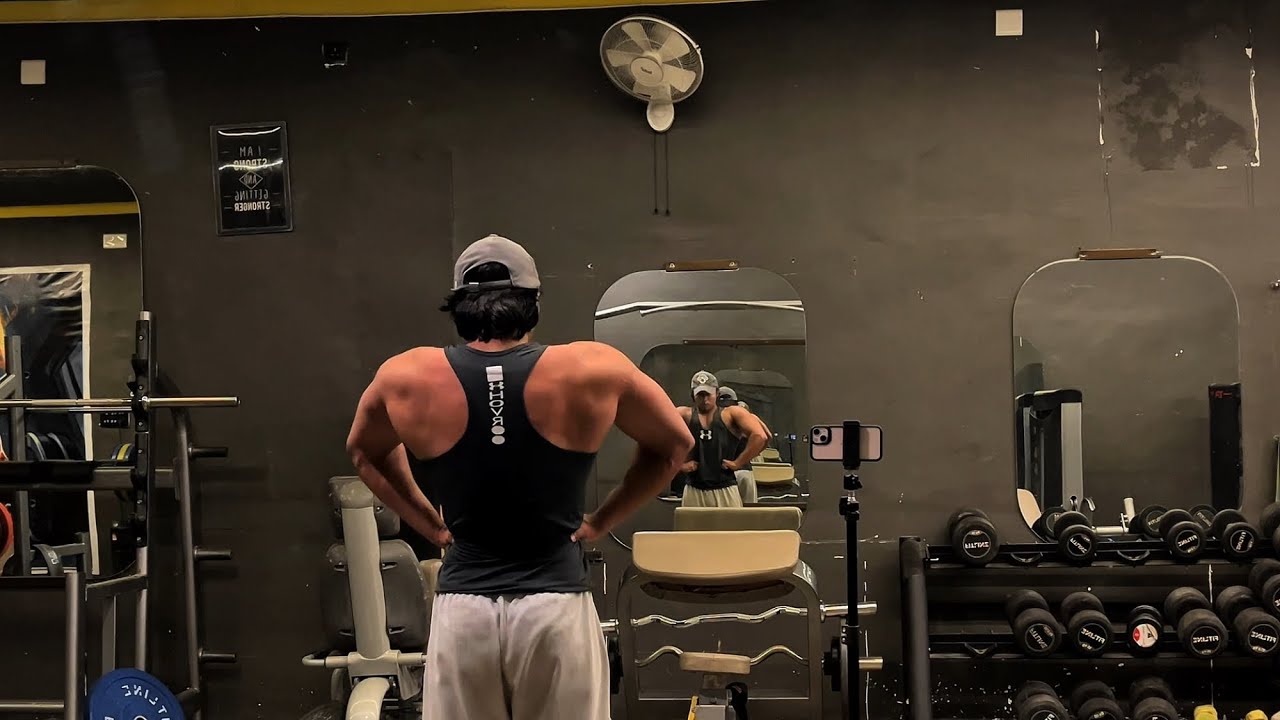 Winter bulk day 9 - back and biceps 