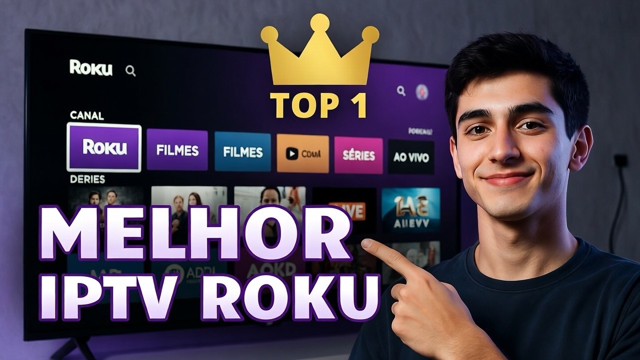 MELHOR APLICATIVO IPTV PARA TV ROKU DE 2026 - MELHOR APP PARA ROKU COM TESTE GR&Aacute;TIS