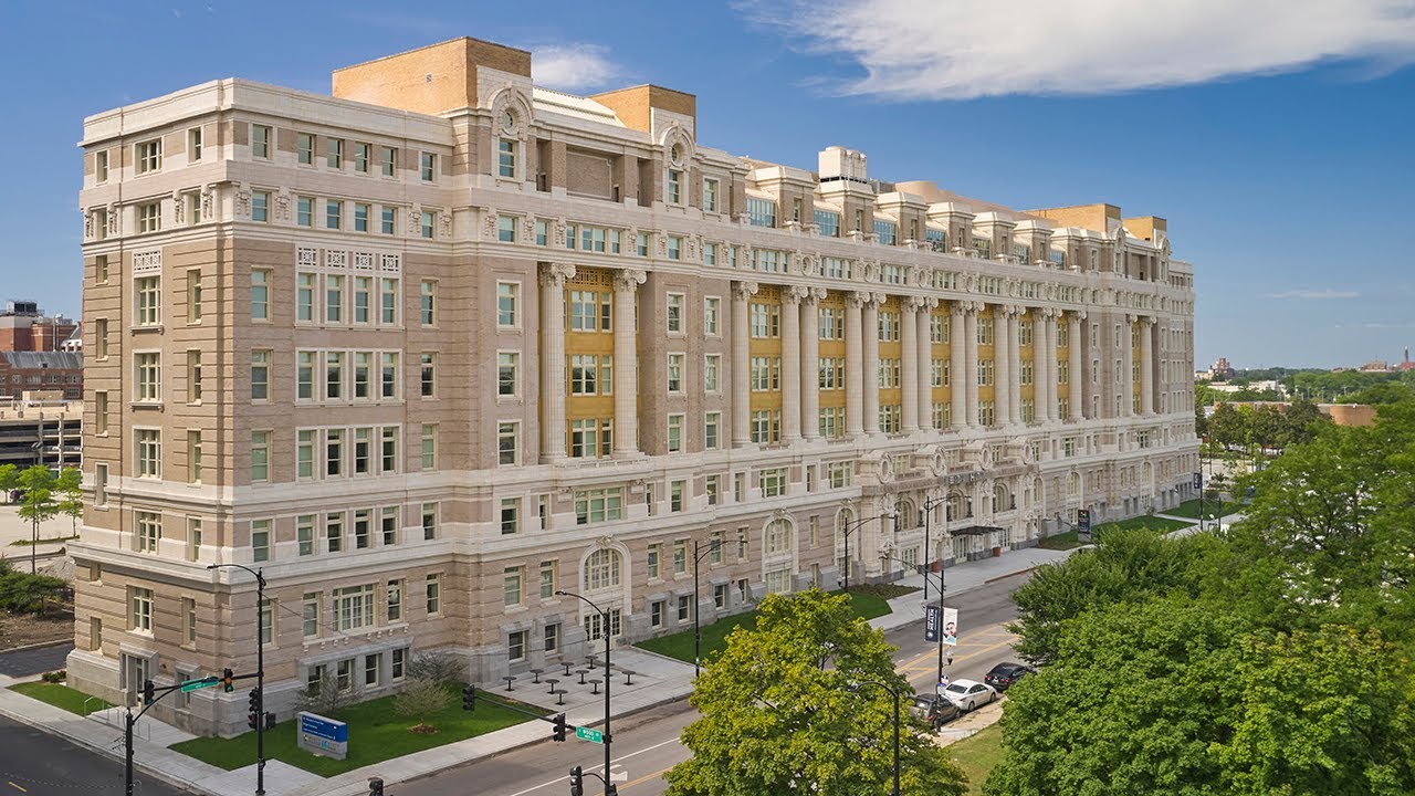Old Cook County Hospital transforms into dual branded Hyatt hotel