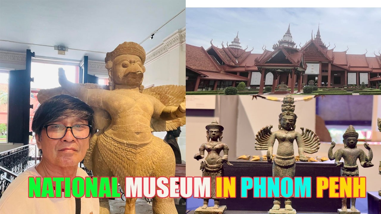 The National museum of Cambodia in Phnom Penh