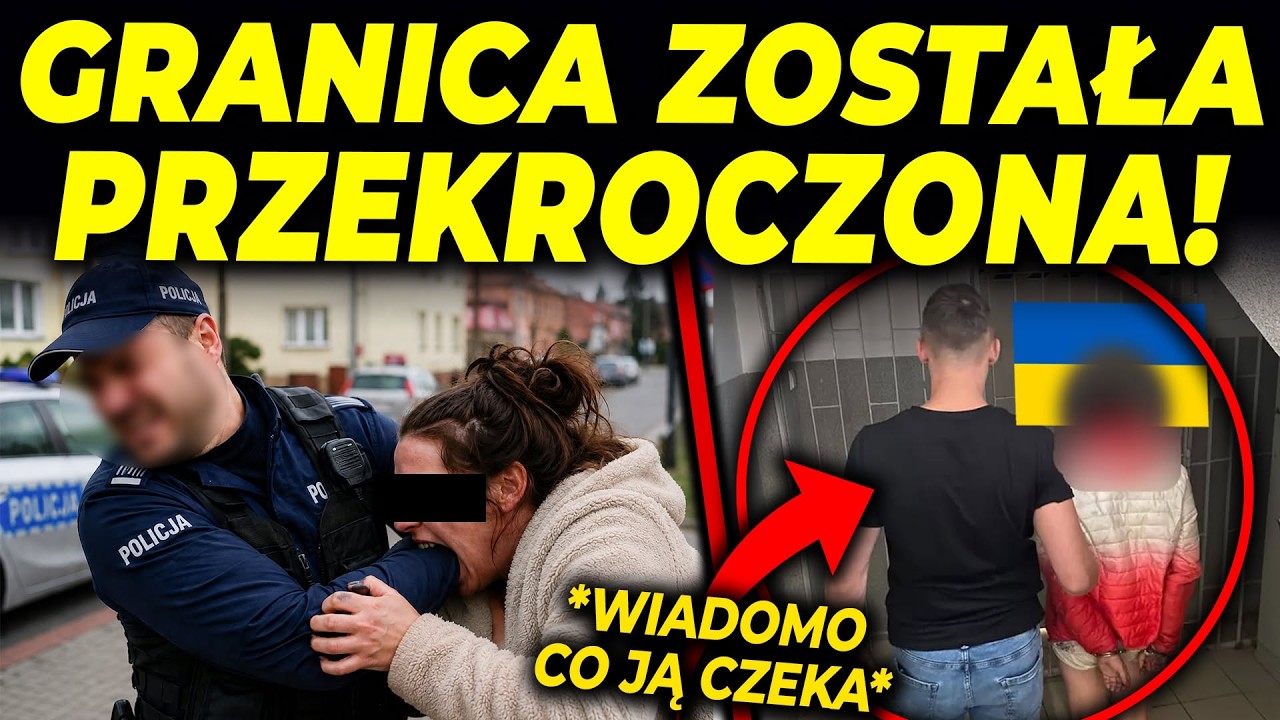 UKRAINKA POGRYZŁA POLICJANTA PODCZAS INTERWENCJI!