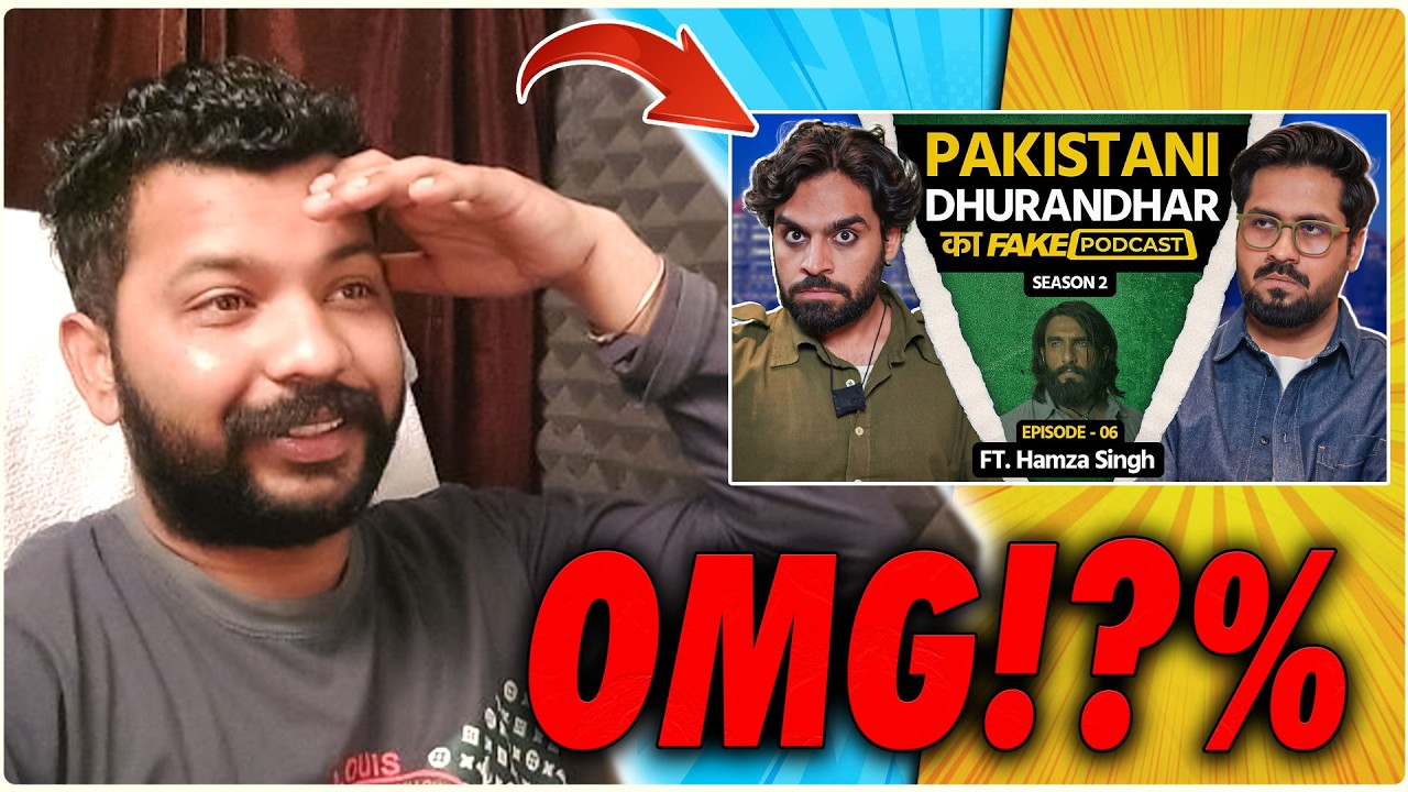 Pakistani Spy - Hamza singh | Fake Podcast || Reaction Video by SPY BHAI