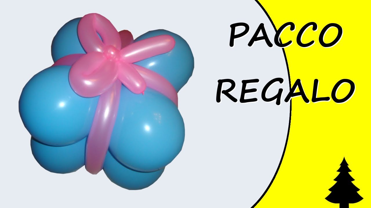 Palloncini modellabili - Pacco Regalo - Gift - Speciale Natale