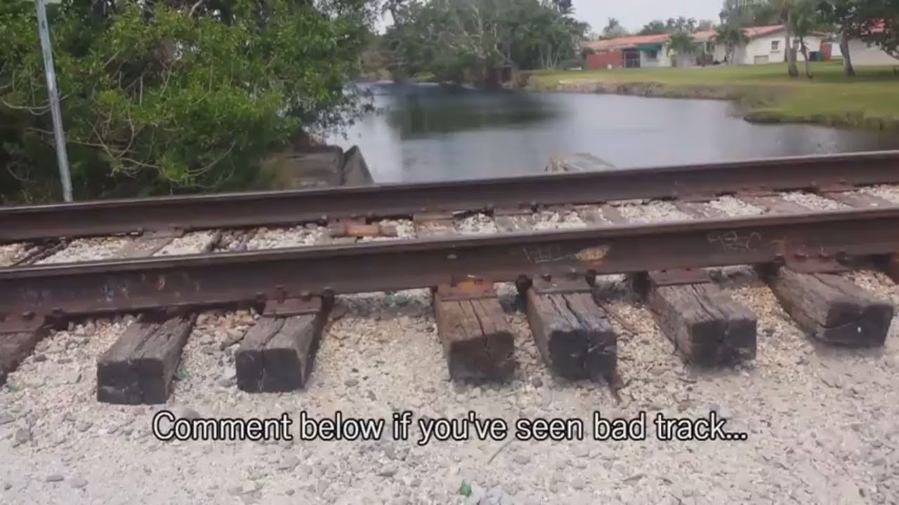 Train on Bad Track