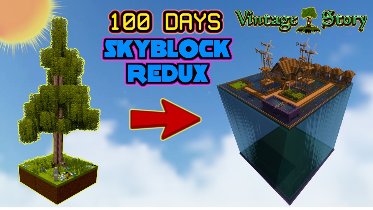 100 Days in Vintage Story: SkyBlock Redux Challenge