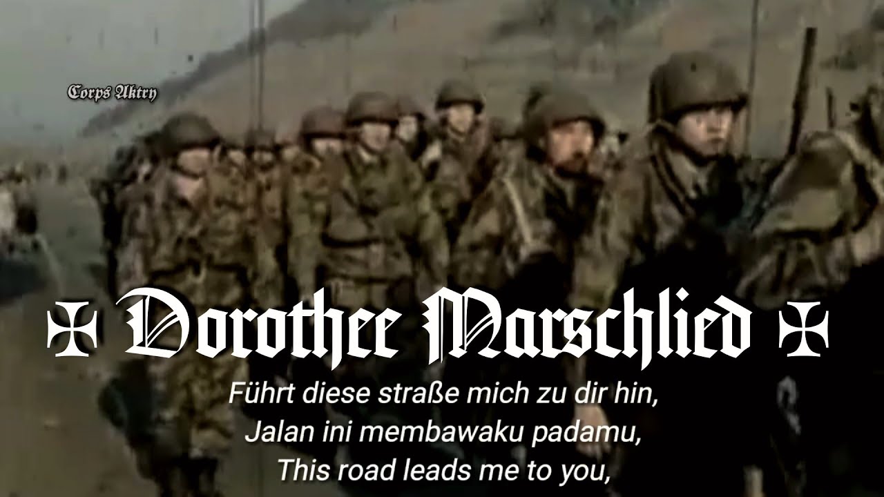 Dorothee Marschlied - With German, English and Indonesia Lyrics