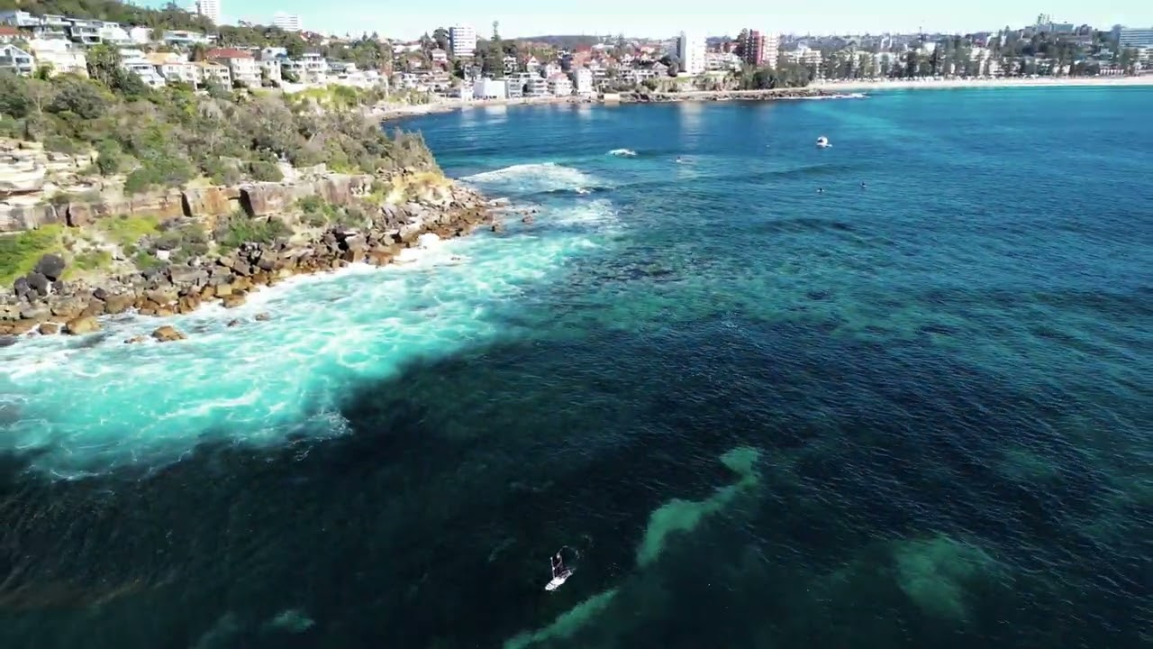 Exploring Manly / Shelly Beach from Above | Sydney&rsquo;s Iconic Beach in 4K