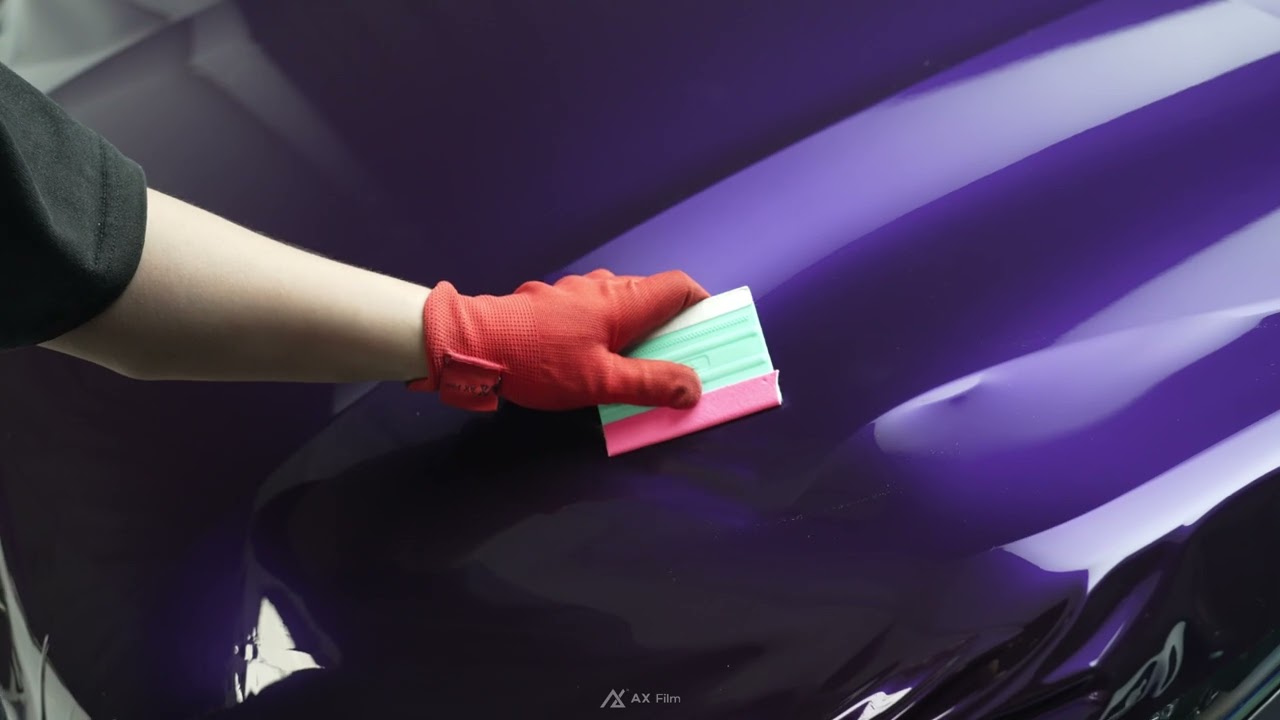 AX PET VINYL WRAP INSTALLATION INSTRUCTION