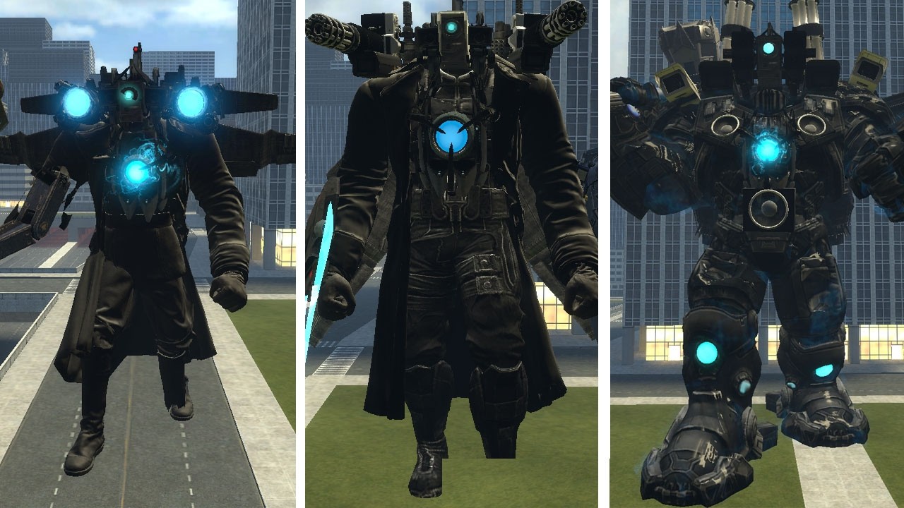 EVOLUTION OF CAMERAMAN TITAN VS SKIBIDI TOILET BOSSES in Garry's Mod