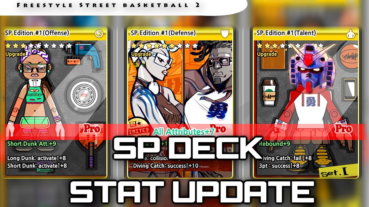 Freestyle Street Basketball 2 | Sp Deck/ CT Stat Update
