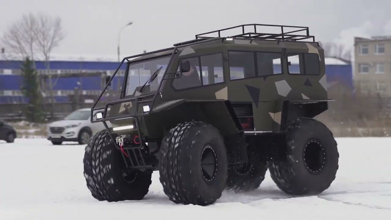 Вологодский вездеход ТРИМ с ПСМ!