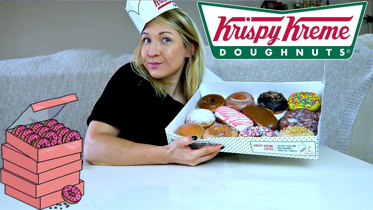 MUKBANG | Krispy Kreme Donuts | Eating show