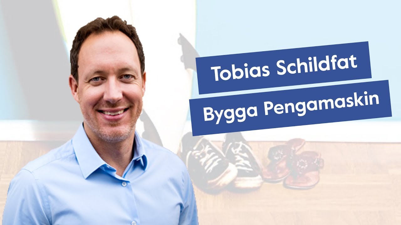 Alla kan bygga en egen pengamaskin – Möt författaren Tobias Schildfat