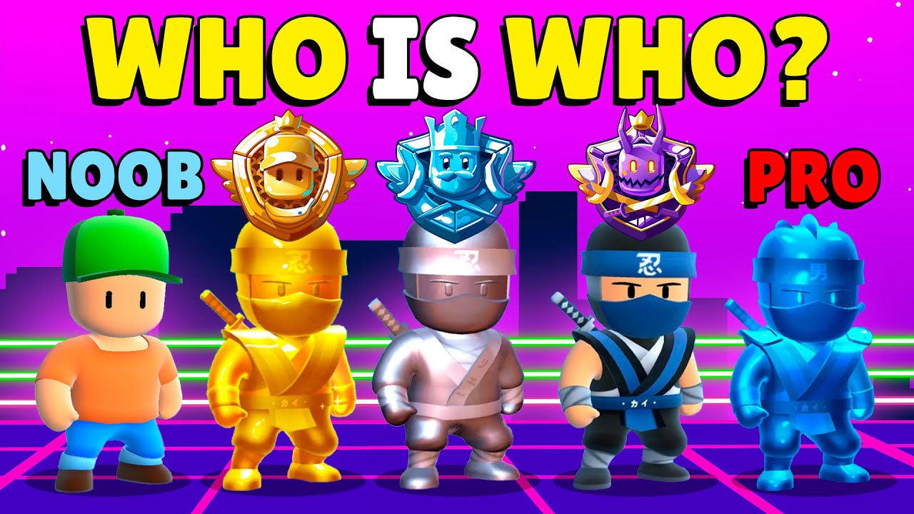 Слепой рейтинг игроков Stumble Guys по навыкам!