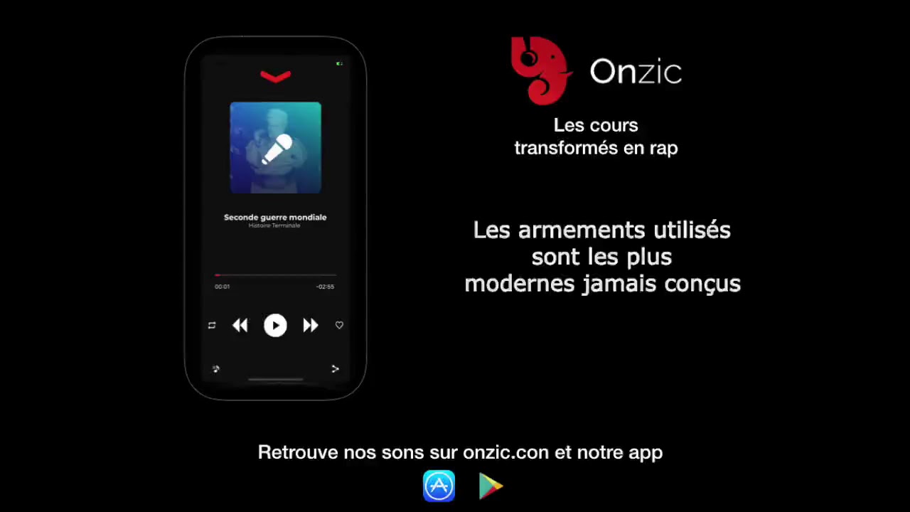 2nd Seconde guerre mondiale 39-45 en rap Onzic
