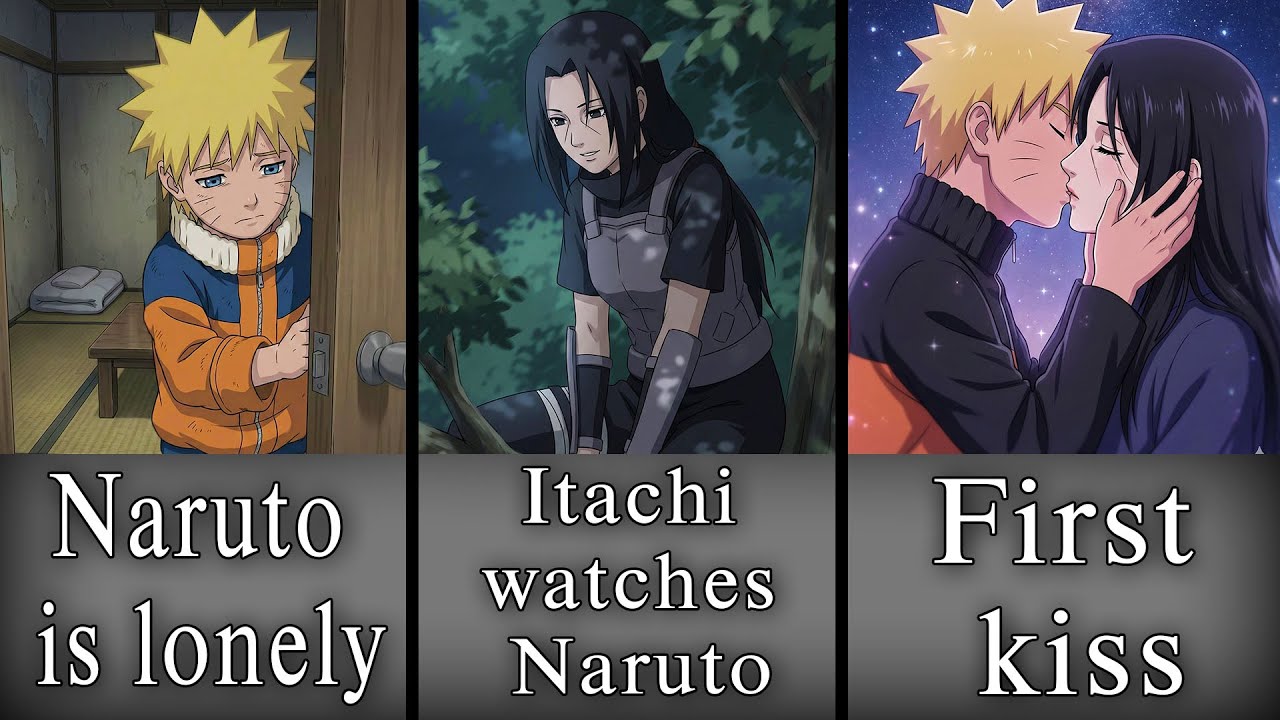 What if Itachi was a girl and secretly fell in love with Naruto while secretly protecting him?
