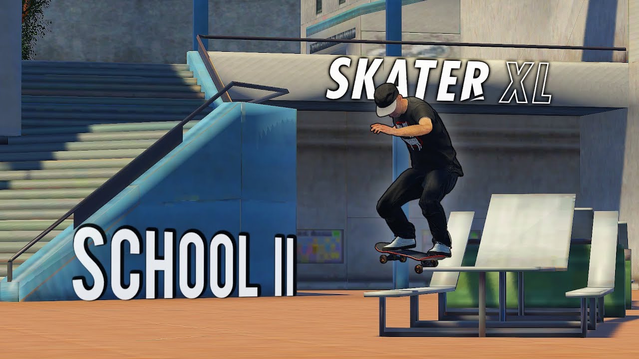 Skater XL - LEGENDARY THPS LEVELS (School ll, Venice and the Airport)