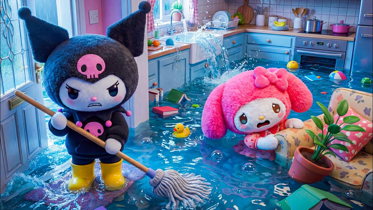 Melody Made a Big Mistake… Kuromi Stayed by Her Side 💦💖 🌸