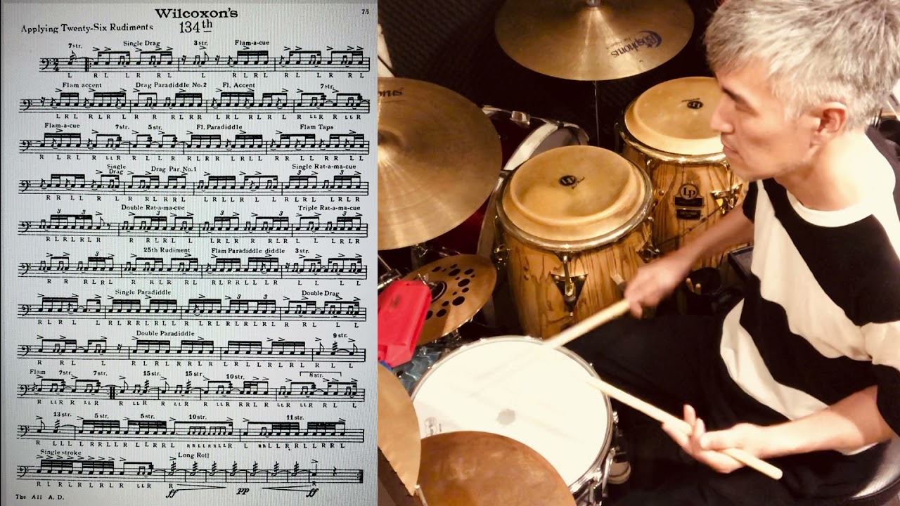 【All American Drummer】Wilcoxon's No.134-matsukichi-松原マツキチ寛-