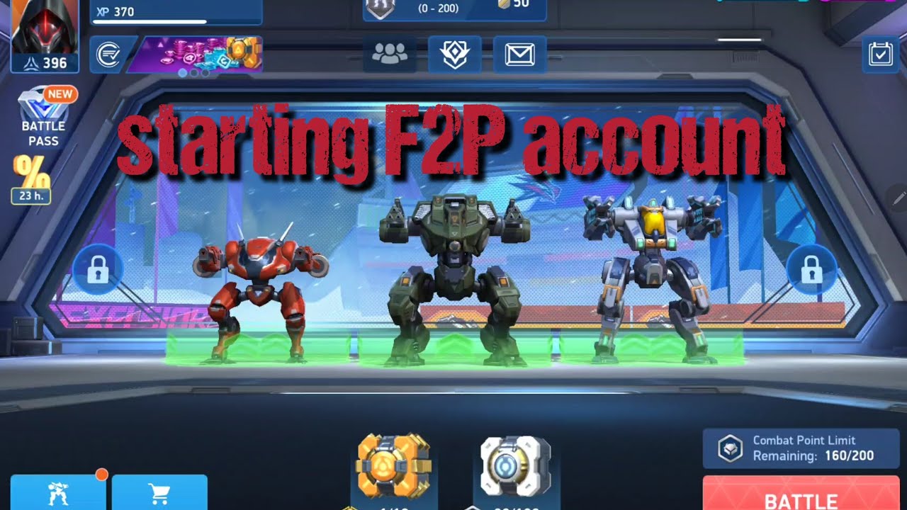 Part 1 of new F2P (FREE TO PLAY) account 
