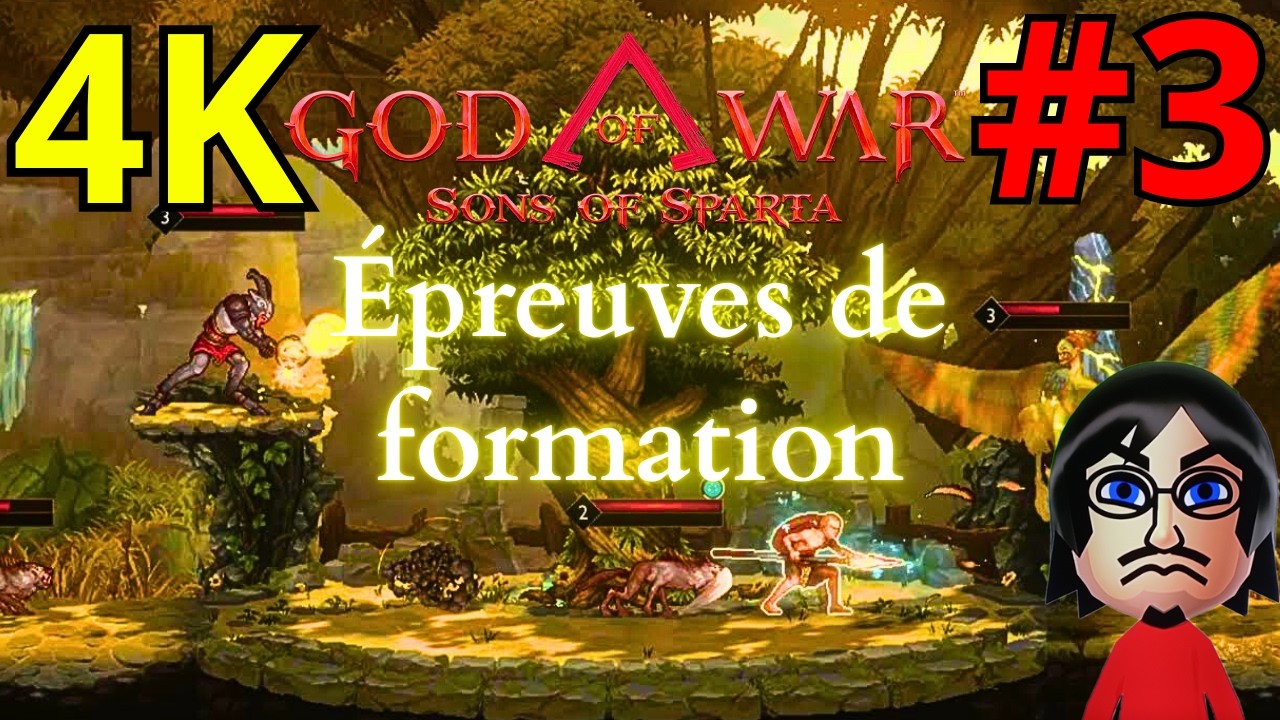 C'EST TROP POUR MOI ! God of War Sons of Sparta #3 (4K)