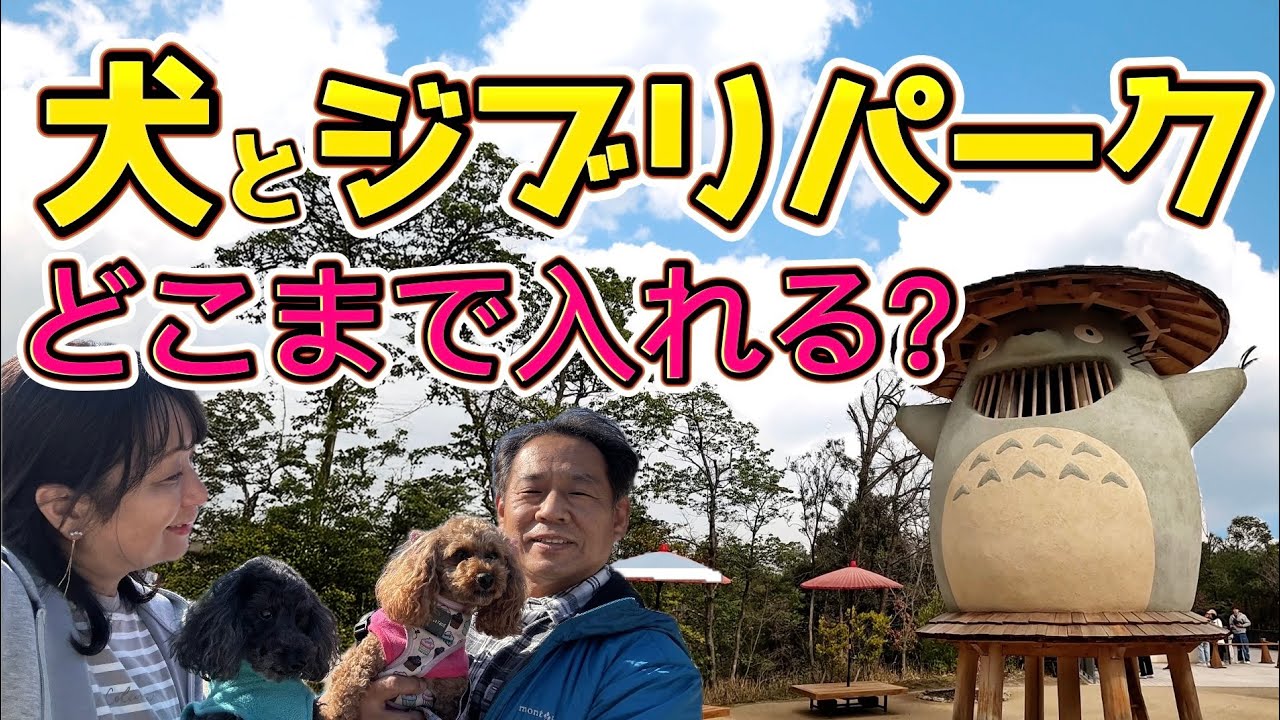 【ジブリパーク】犬はどこまで入れるの？キャンピングカーで車中泊