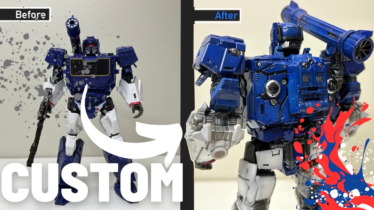 Soundwave | Studio Series 83 | Transformers Repaint Tutorial [Full]