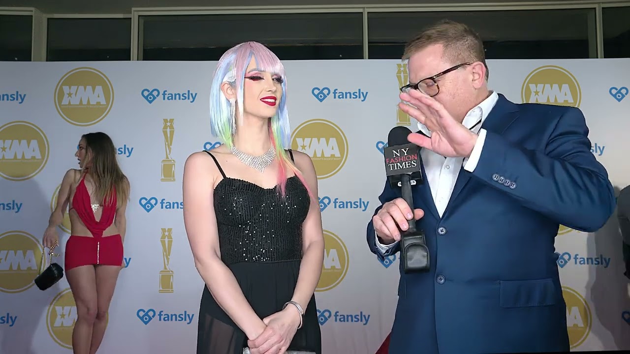 Aery T Queen on the XMA Awards Red Carpet in Hollywood, CA