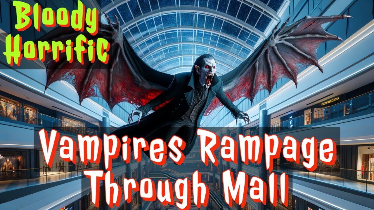 Most Horrific Vampire Attack (Real Shocking Mall Scary Story)