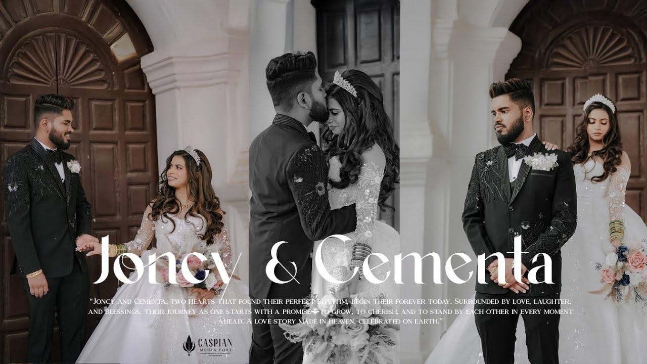 JONCY - CEMENTA  | LATEST GOAN WEDDING VIDEO | CASPIAN WEDDING