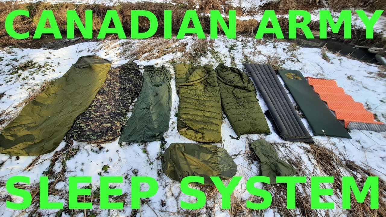 A comprehensive look at the Canadian Army Sleep System.
