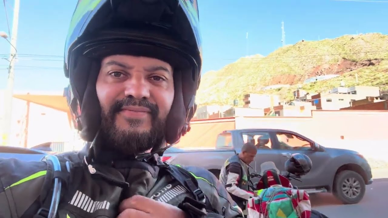Episódio #7  viagem Bolívia 🇧🇴 Peru 🇵🇪 conhecendo as Rutas peruanas 🏍️🌬️💨