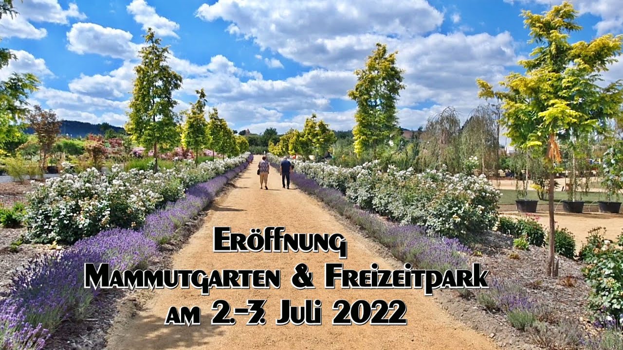 Er&ouml;ffnung Mammutgarten am 2./3. Juli 2022