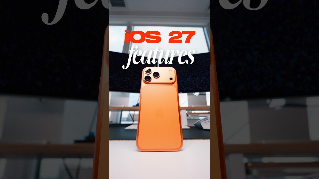iOS 27 УЖЕ ЗДЕСЬ! Самые ПОЛЕЗНЫЕ функции 👀📱✨