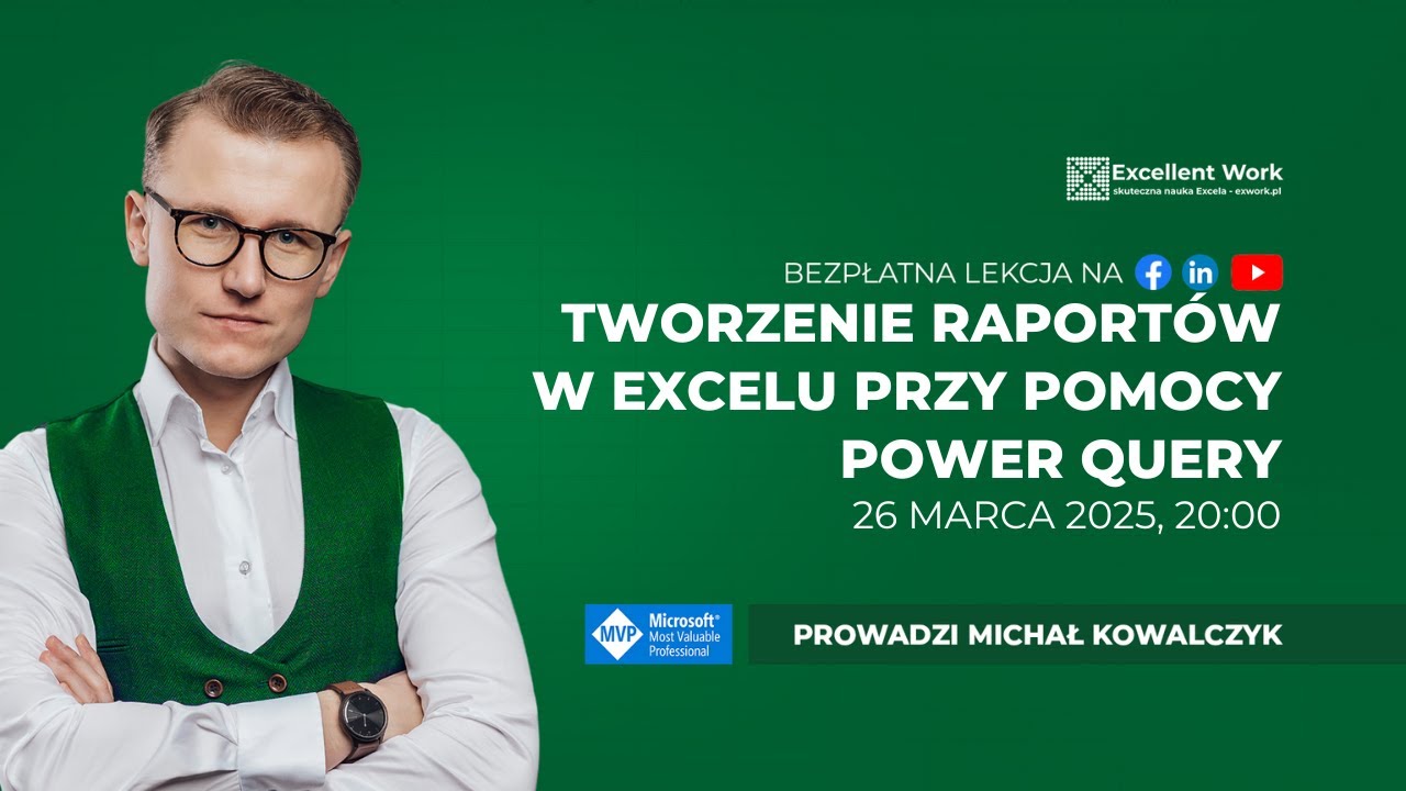 Tworzenie raportów w Excelu przy pomocy Power Query