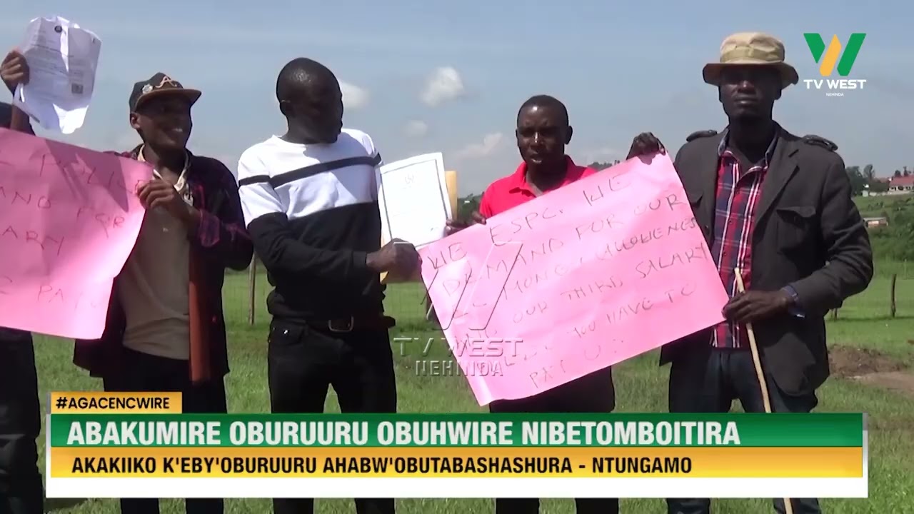 Agacencwire: Abaakumire oburuuru obuhwaire omuri Ntungamo nibetomboitira akakiiko k'eby'oburuuru