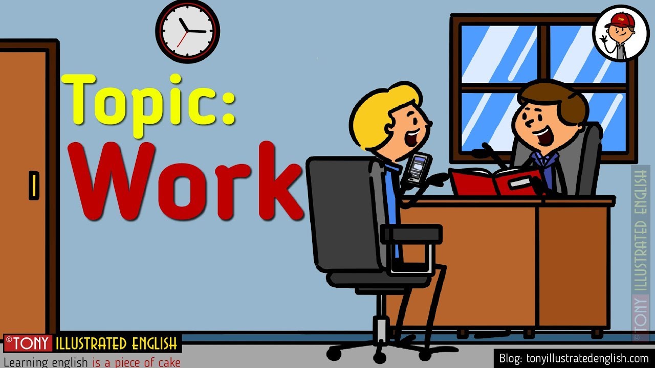 Illustrated Conversations | Topic 3 - Work and Career | Elementary Level