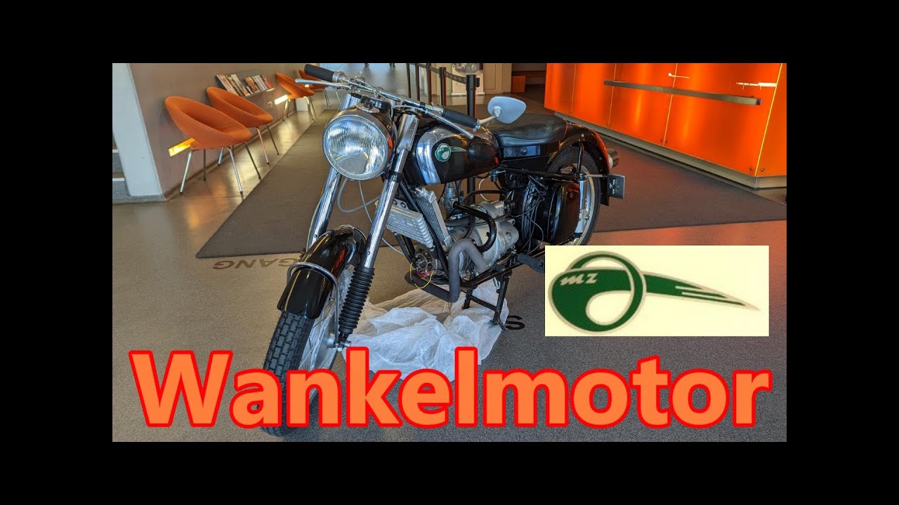 MZ BK mit Wankelmotor. Die einzige Fahrbereite MZ mit Kreiskolbenmotor
