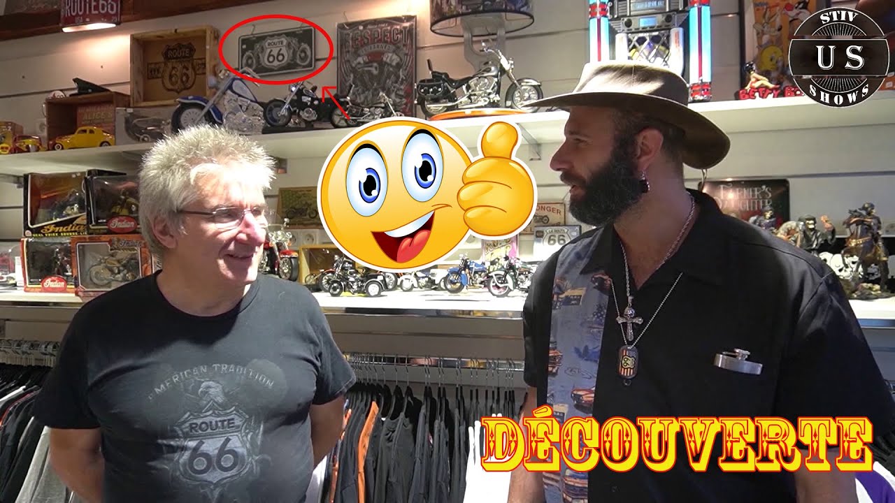 Route66.store - Découverte boutique (univers américain vintage)