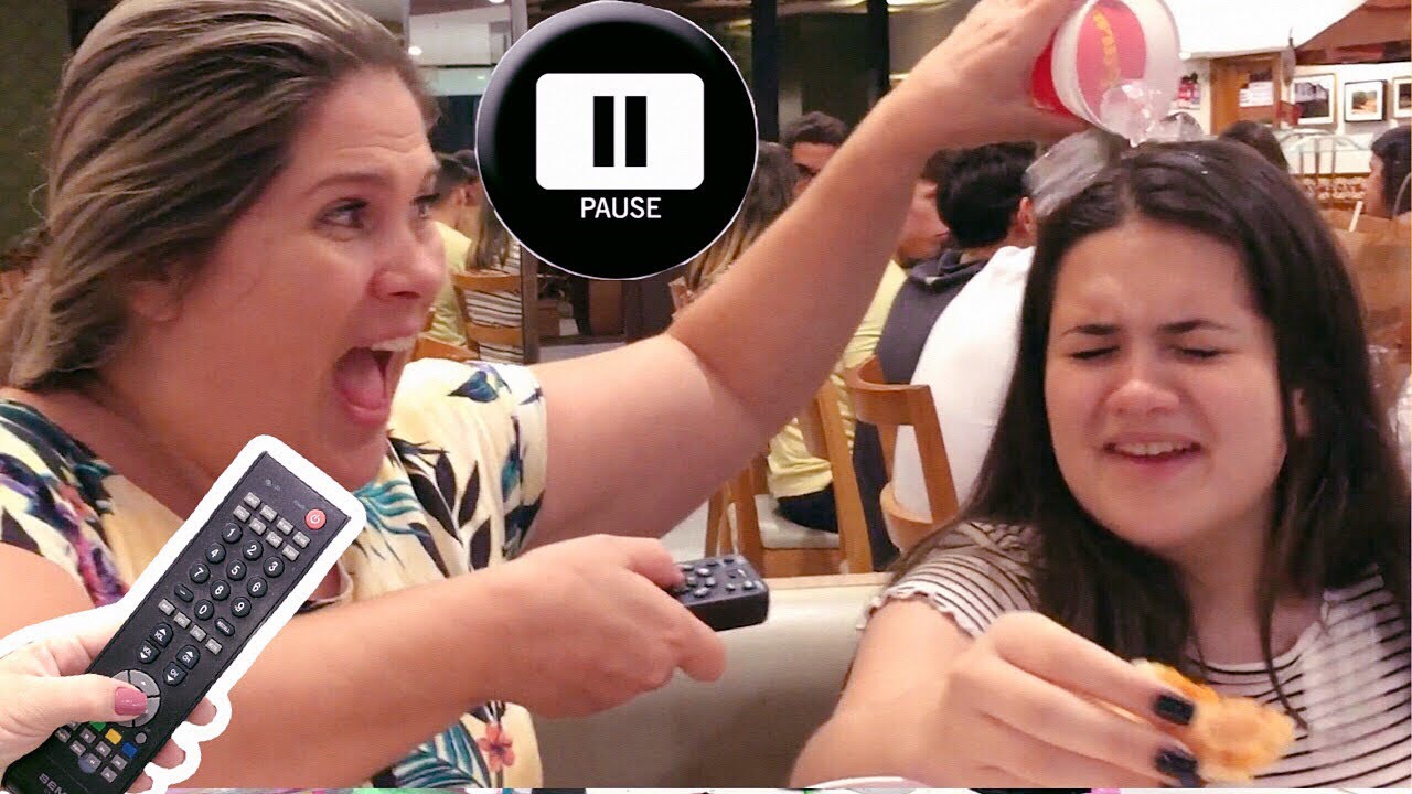 DESAFIO DO PAUSE NO SHOPPING - A VINGANÇA!!!