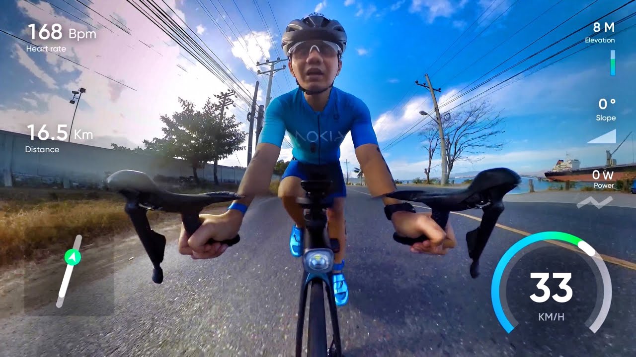 Race Day Reality: Triathlon Swim, Bike, Run with Garmin Data and Insta360 Action