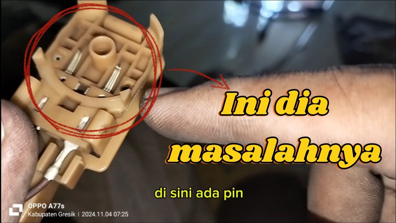 Memperbaiki Indikator Bensin Supra X Helm In