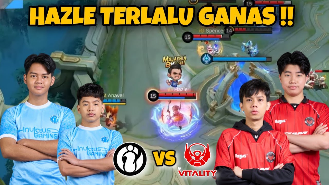 HAZLE MENGGILA !! INVICTUS VS BTR GAME 2 - MPL MY S17