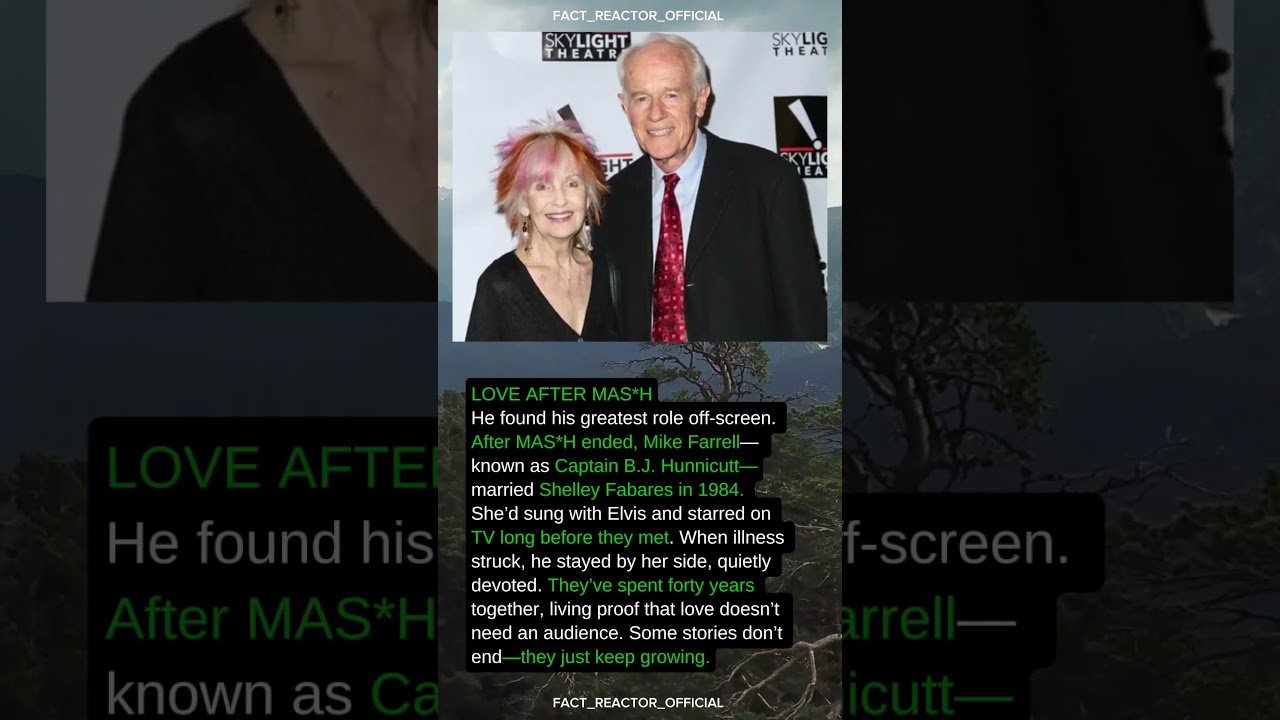 Mike Farrell & Shelley Fabares &mdash; Love After MAS*H#YouTubeShorts #MikeFarrell #ShelleyFabares