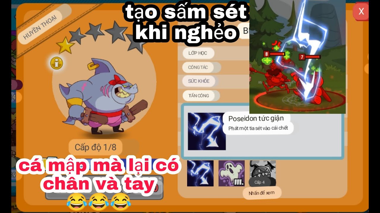 what the hen #66 : New legendary Bruce : cá mập có chân tạo sấm sét