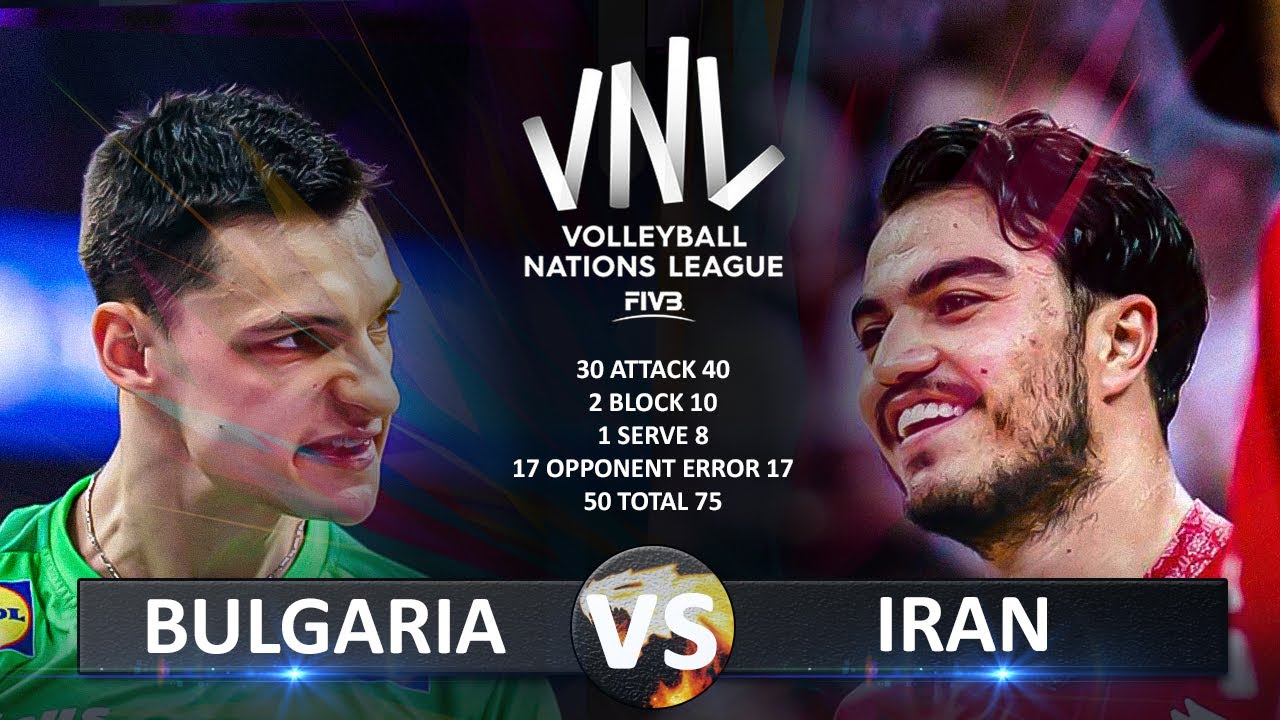 Bulgaria vs Iran | Men's VNL 2025