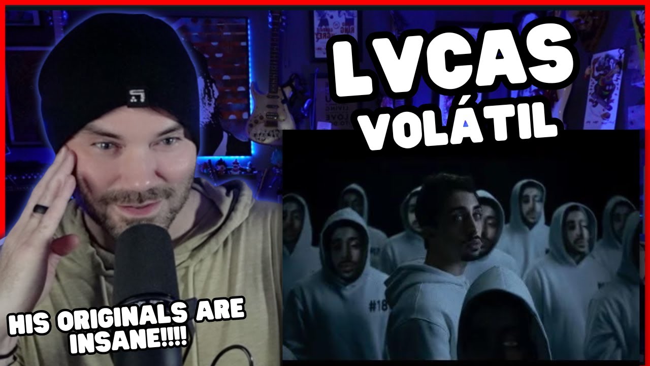 Metal Vocalist Reacts - LVCAS - Volátil