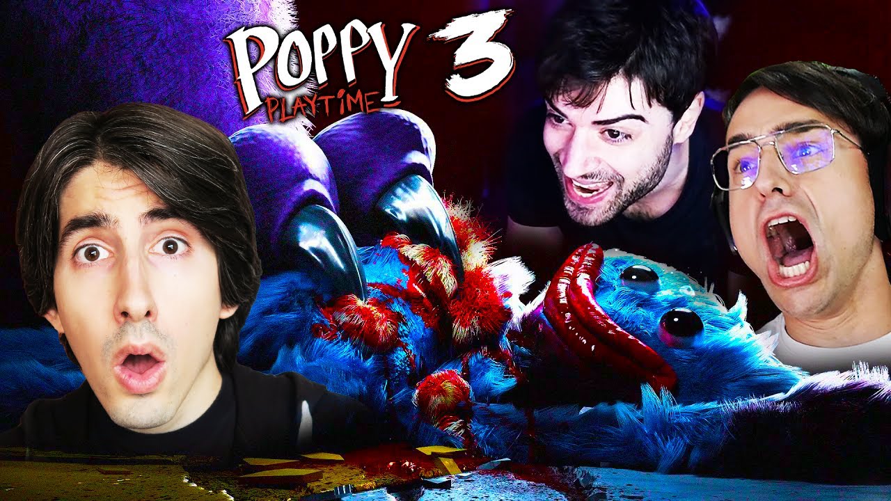 IL TRIO vs POPPY PLAYTIME 3 | SPECIAL HORROR HALLOWEEN 🎃  w/ GIOSEPH TUBERANZA BLAZIKEN