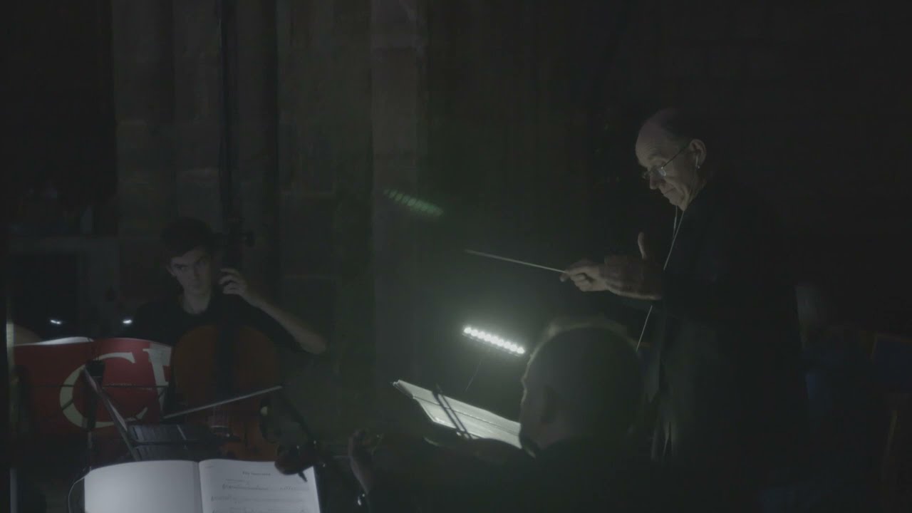 Derek Williams Snowman Live -  Close up + Rehearsal Conductor Cam 10DEC2016